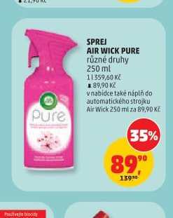 SPREJ AIR WICK PURE - Penny Market aktualniletaky.eu