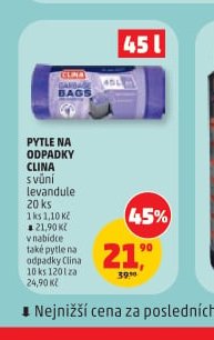 PYTLE NA ODPADKY CLINA - Penny Market aktualniletaky.eu
