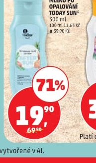MLÉKO PO OPALOVÁNÍ TODAY SUN - Penny Market aktualniletaky.eu