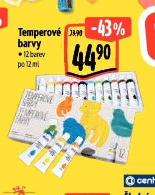 Temperové barvy - Albert aktualniletaky.eu