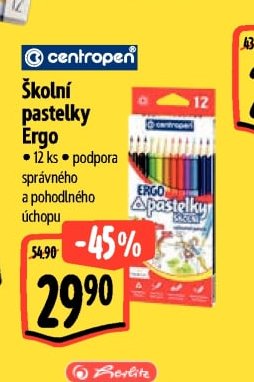 Centropen Školní pastelky Ergo - Albert aktualniletaky.eu