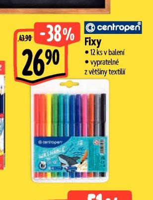 Centropen Fixy - Albert aktualniletaky.eu