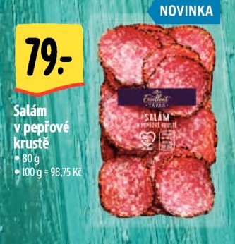 Salám v pepřové krustě - Albert aktualniletaky.eu
