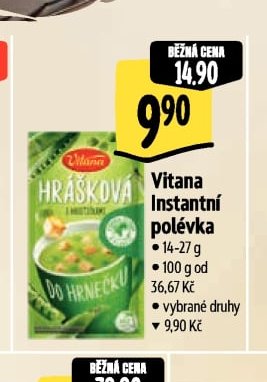 Vitana Instantní polévka - Albert aktualniletaky.eu