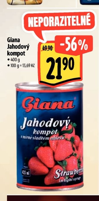 Giana Jahodový kompot - Albert aktualniletaky.eu