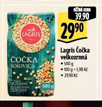 Lagris Čočka velkozrnná - Albert aktualniletaky.eu