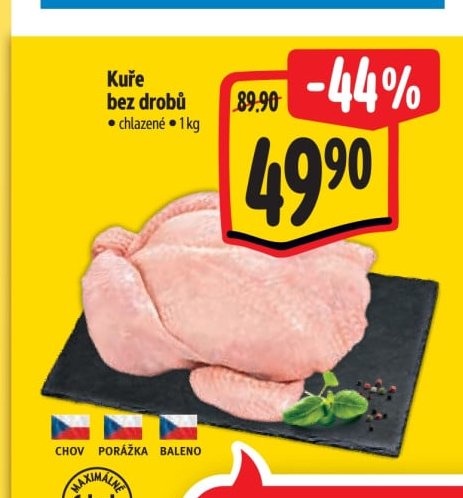 Kuře bez drobů
