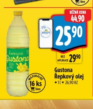Gustona Řepkový olej