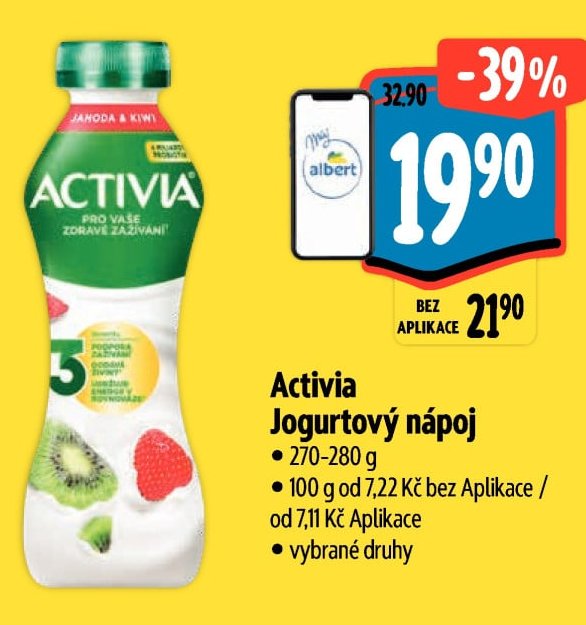 Activia Jogurtový nápoj