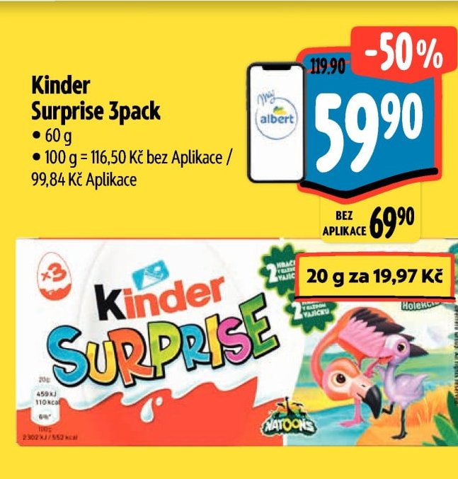 Kinder Surprise 3pack