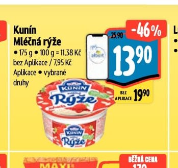 Kunín Mléčná rýže