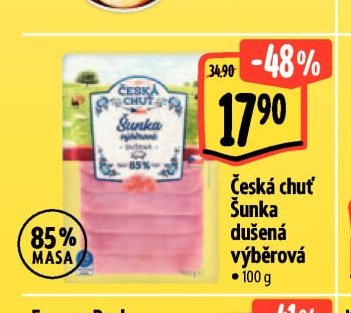 Česká chuť Šunka dušená výběrová