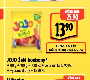 JOJO Želé bonbony