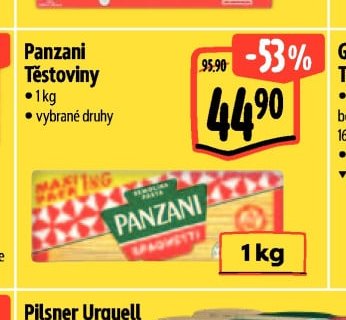 Panzani Těstoviny
