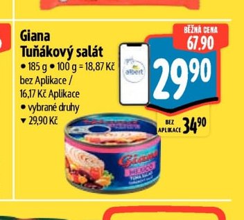Giana Tuňákový salát