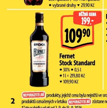 Fernet Stock Standard