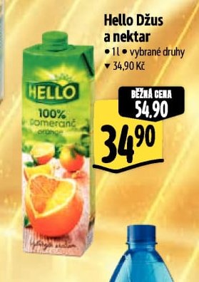 Hello Džus a nektar