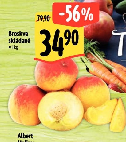 Broskve skládané