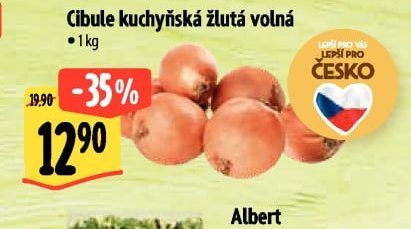 Cibule kuchyňská žlutá volná