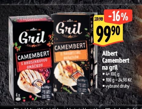 Albert Camembert na gril