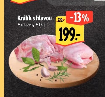Králík s hlavou
