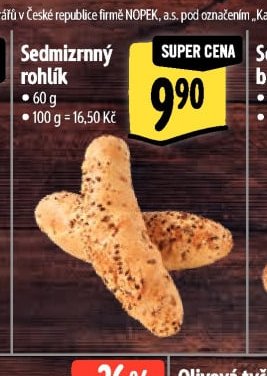 Sedmizrnný rohlík