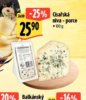 Císařská niva - porce - Albert aktualniletaky.eu