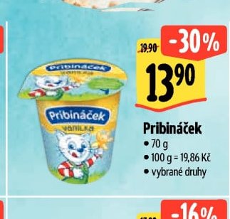 Pribináček - Albert aktualniletaky.eu
