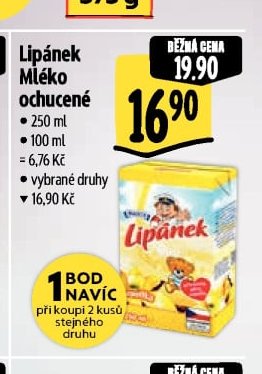 Lipánek Mléko ochucené - Albert aktualniletaky.eu