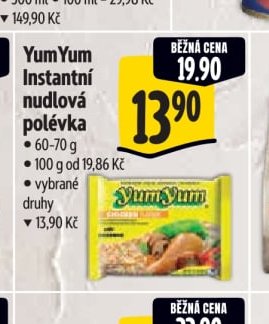Yum Yum Instantní nudlová polévka - Albert aktualniletaky.eu