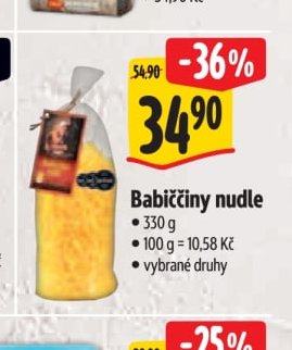 Babiččiny nudle - Albert aktualniletaky.eu