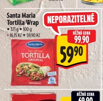 Santa Maria Tortilla Wrap - Albert aktualniletaky.eu
