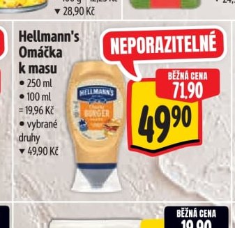Hellmann's Omáčka k masu - Albert aktualniletaky.eu