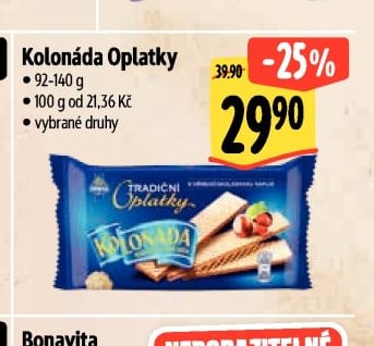 Kolonáda Oplatky