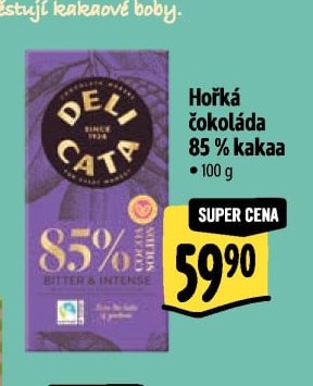 Hořká čokoláda 85 % kakaa