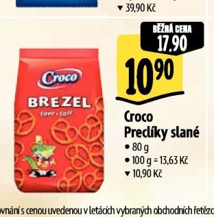 Croco Preclíky slané