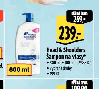Head & Shoulders Šampon na vlasy