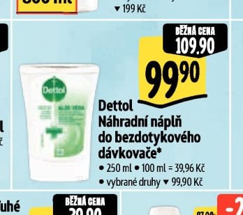 Dettol Náhradní náplň do bezdotykového dávkovače