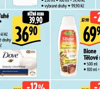 Dove Tuhé mýdlo