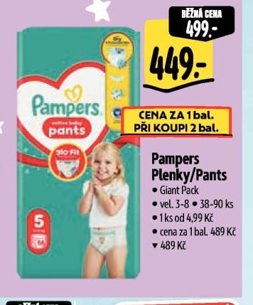 Pampers Plenky/Pants