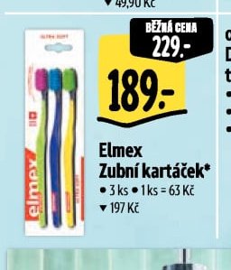 Elmex Zubní kartáček