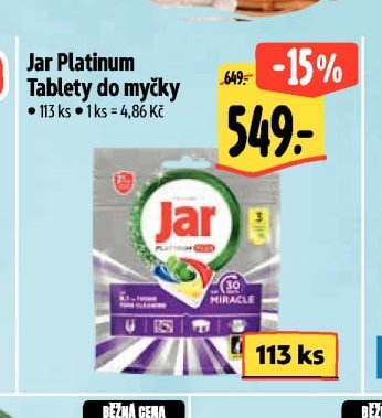Jar Platinum Tablety do myčky