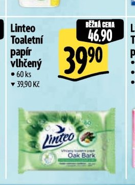 Linteo Toaletní papír vlhčený