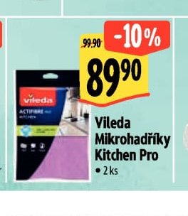 Vileda Mikrohadříky Kitchen Pro