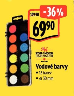 Koh-i-noor Vodové barvy