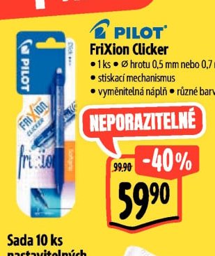 Pilot FriXion Clicker
