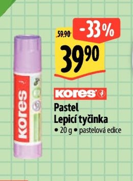 Kores Pastel Lepicí tyčinka