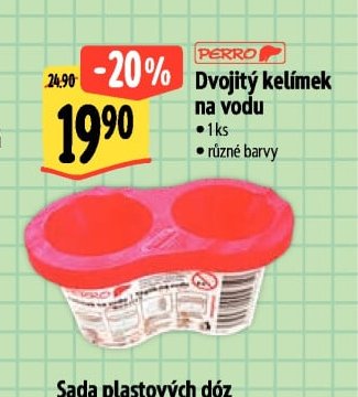 Perro Dvojitý kelímek na vodu