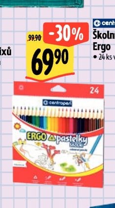 Centropen Školní pastelky Ergo