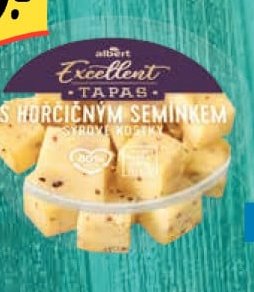 S hořčičným semínkem - sýrové kostky